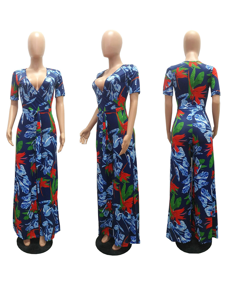Cool Summer High Waist Jumpsuit