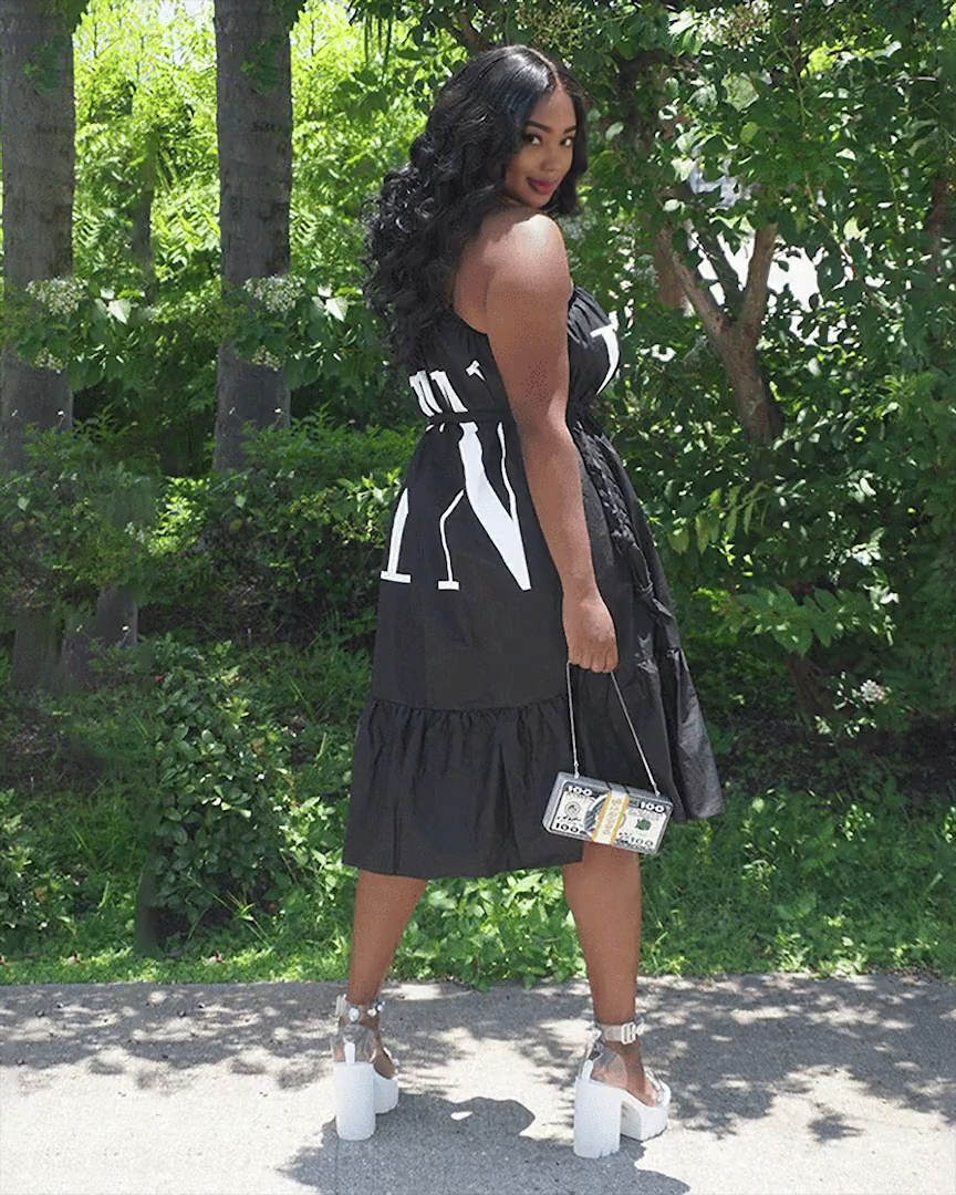 VLTN MAXI DRESS