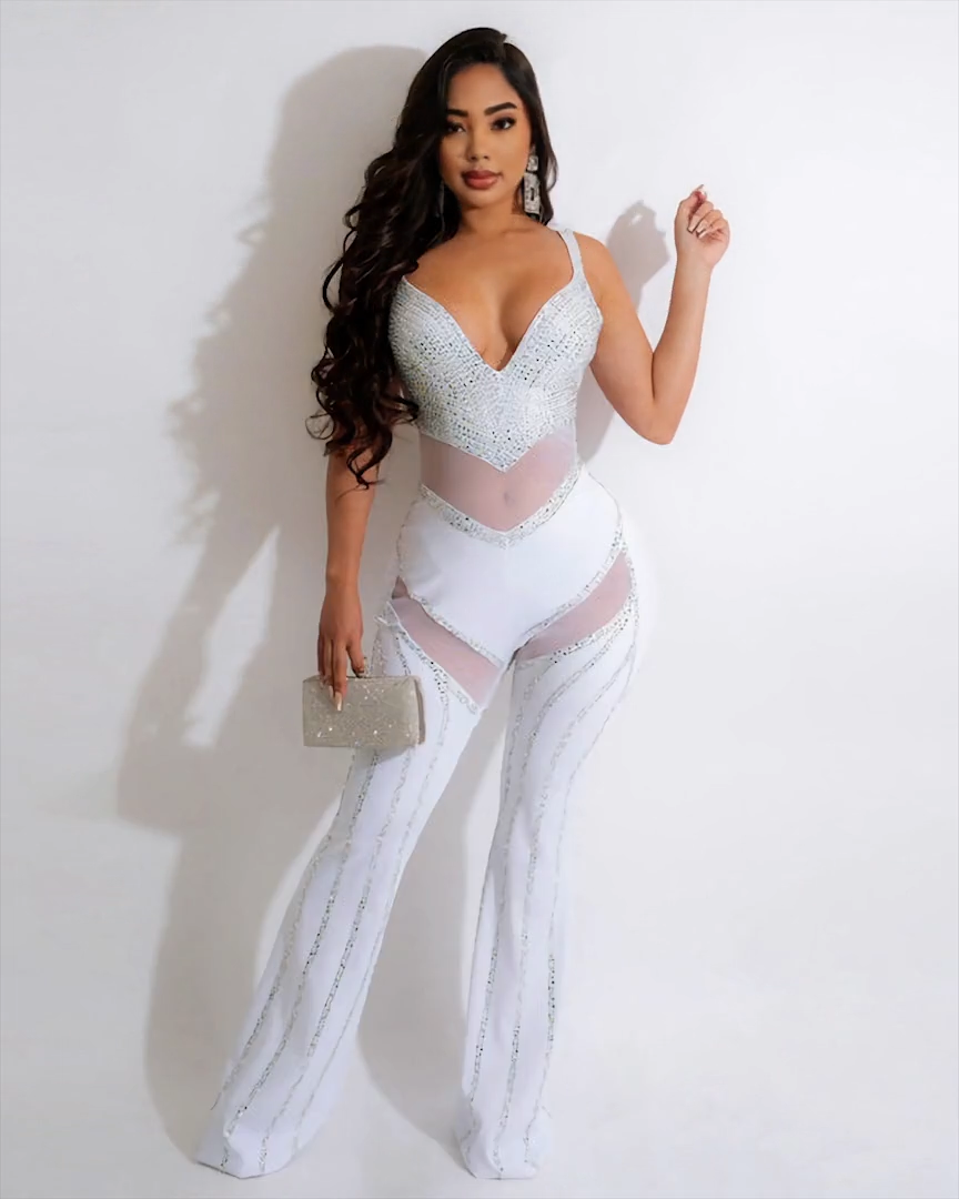 Same Old Love Sequin Jumpsuit