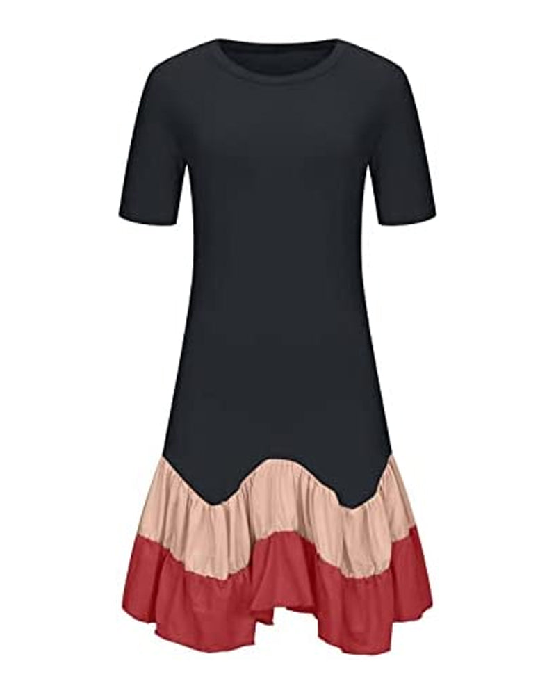 Ruched Babydoll Dress