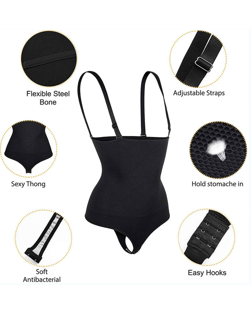 Latex Thong Body Shaper