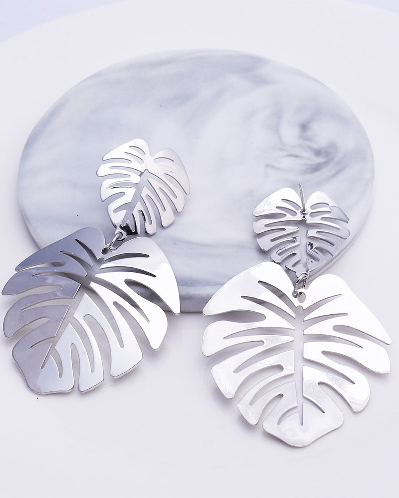 Leaf Drop Earrings