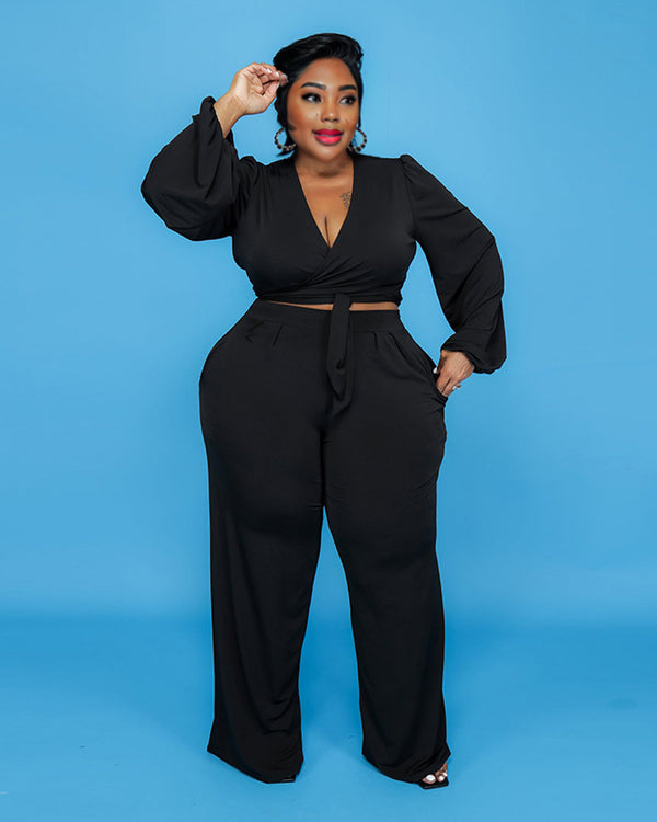 Danielle Plus size Pant Set