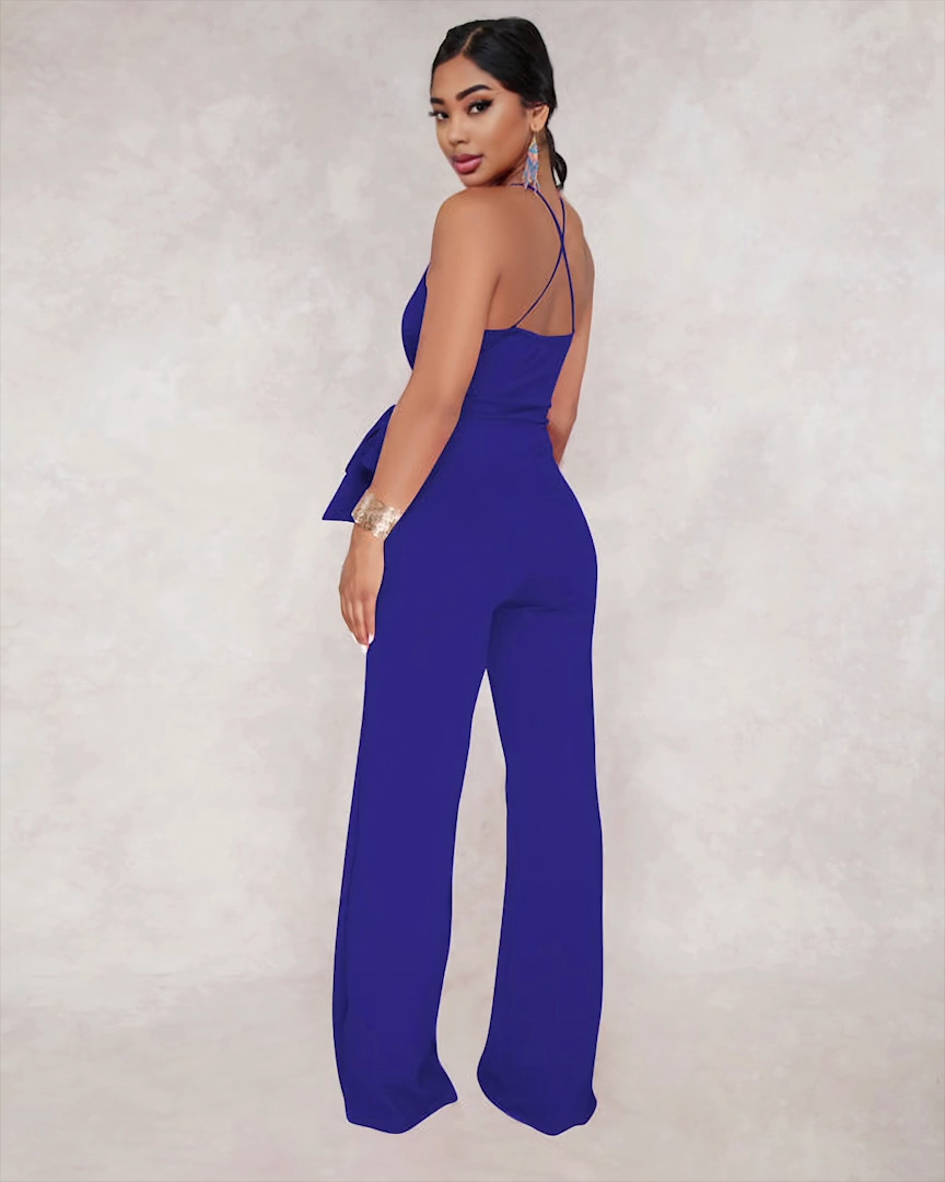 Sweetheart Plunge Jumpsuit