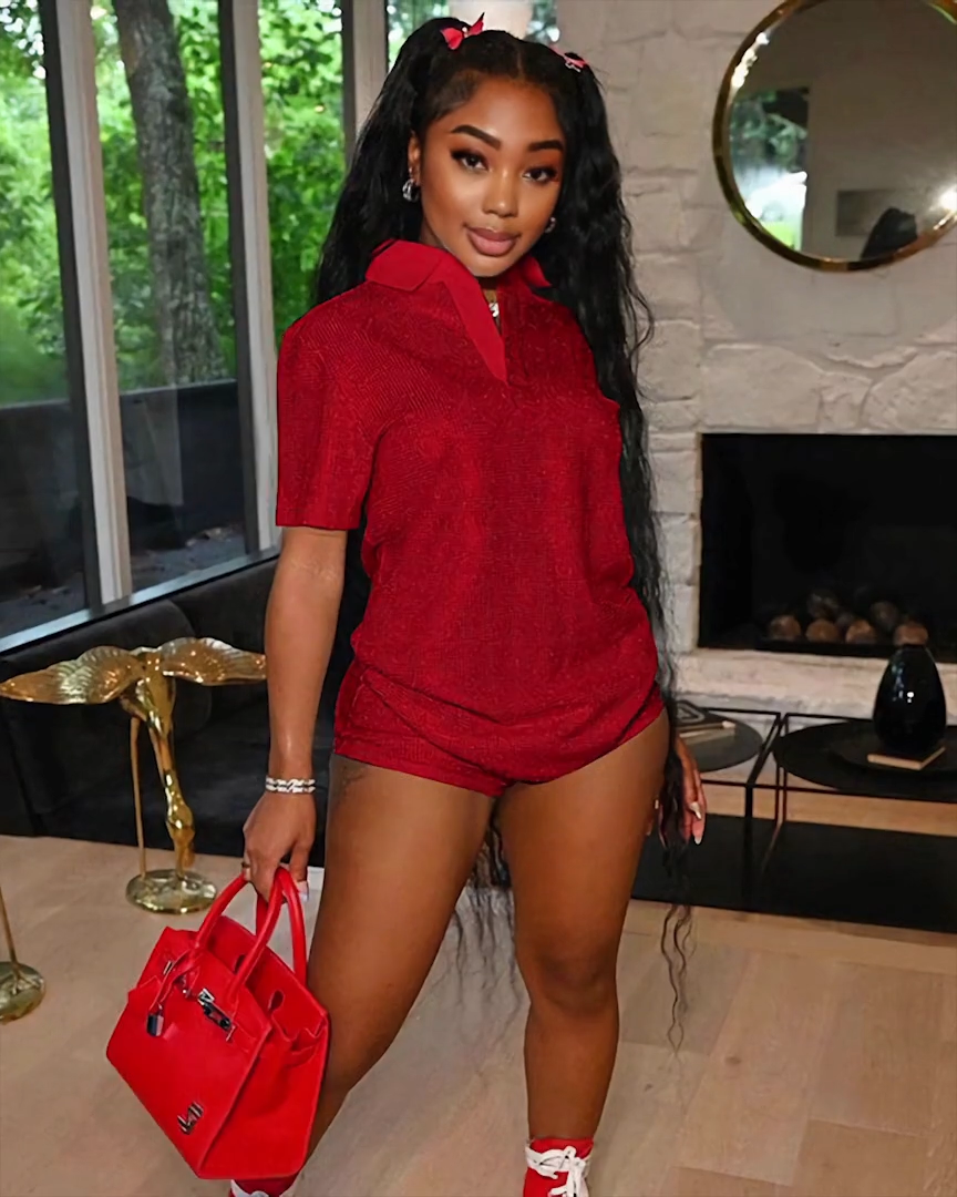 Sparkly Casual Two-Piece Set