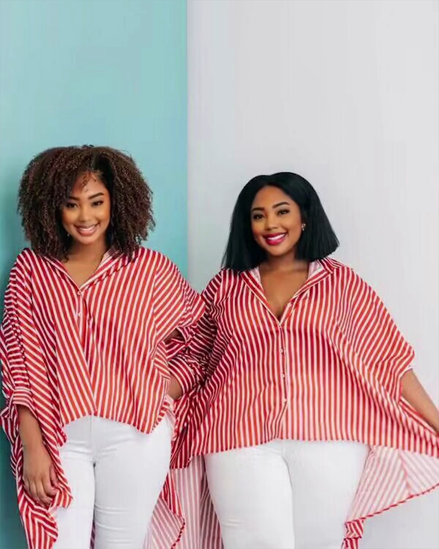 Oversized Striped  T-Shirt
