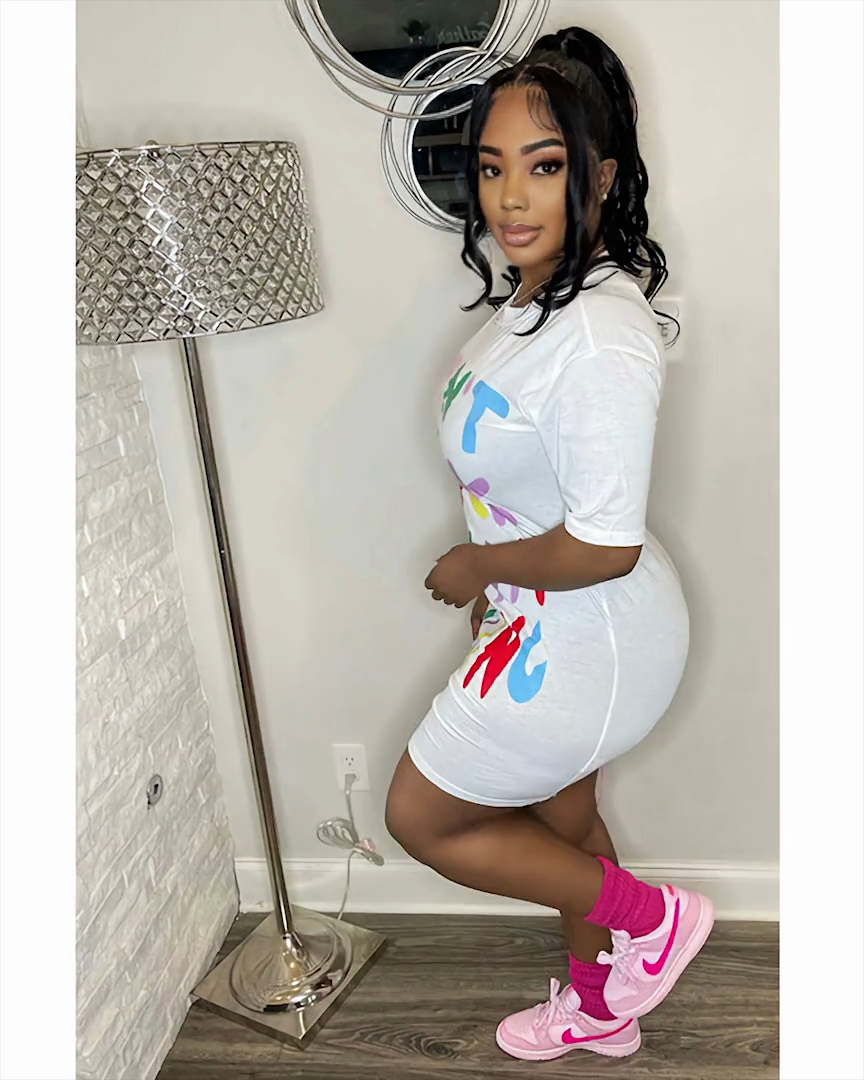 My Feeling T-shirt Dress
