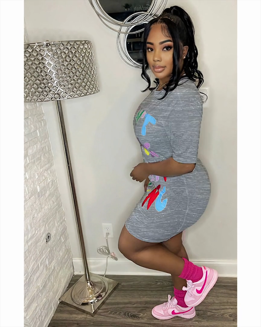 My Feeling T-shirt Dress