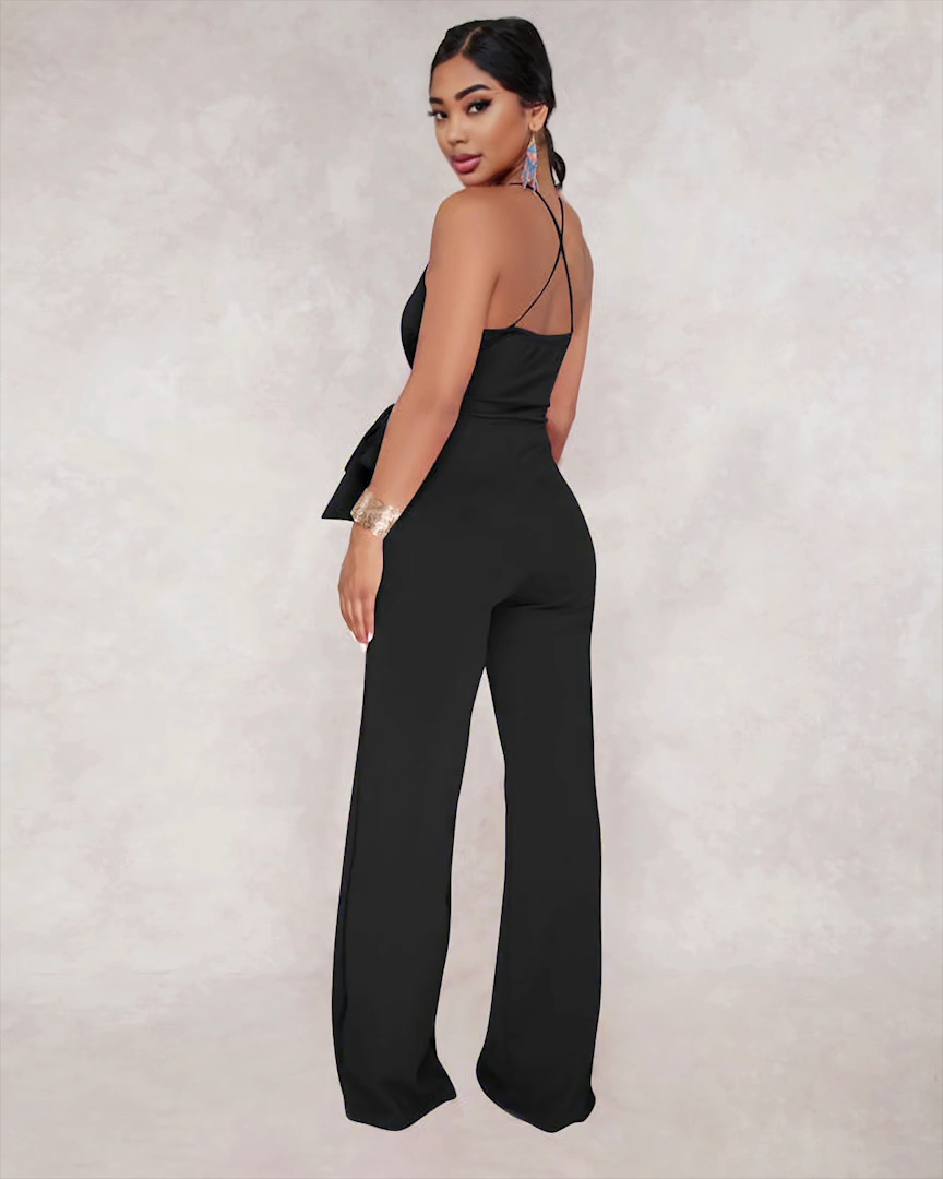 Sweetheart Plunge Jumpsuit