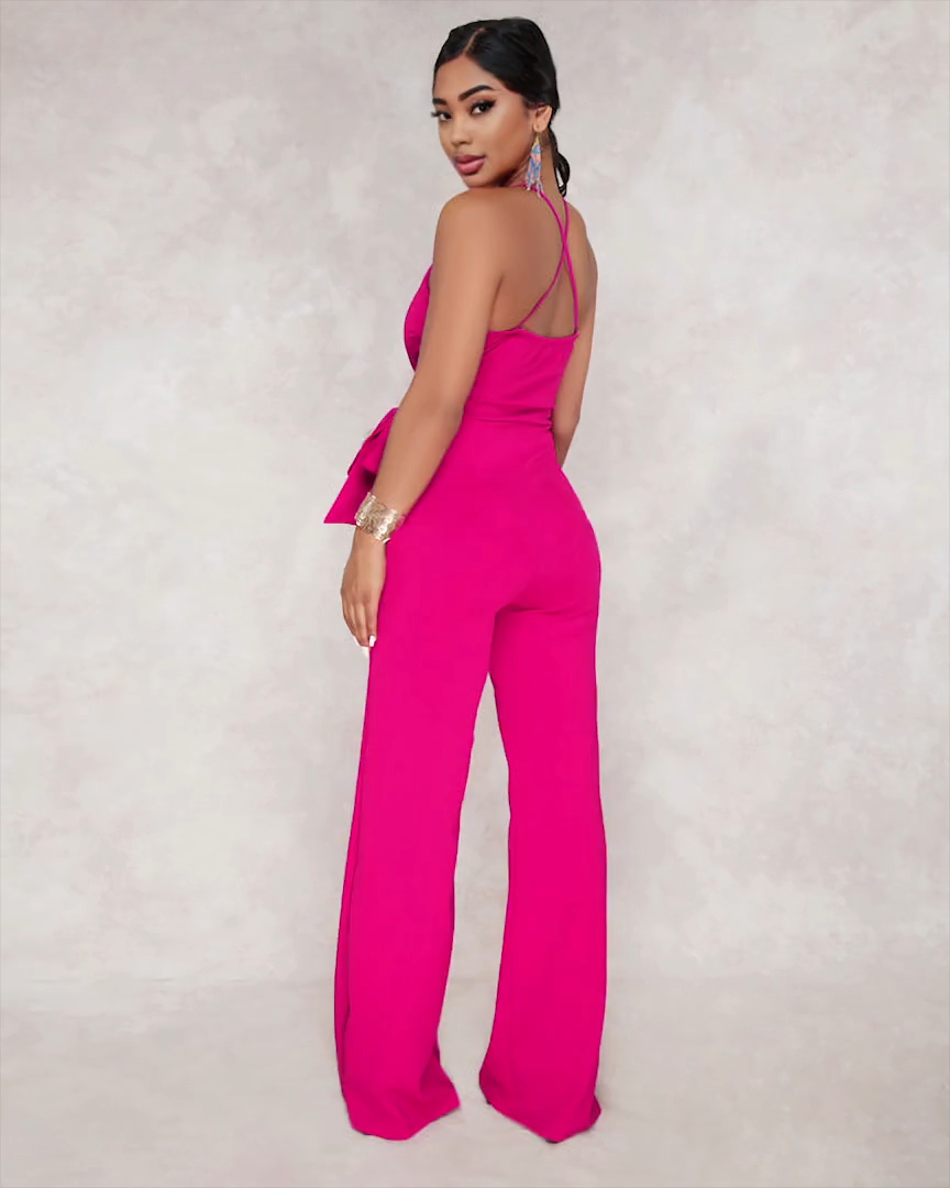 Sweetheart Plunge Jumpsuit