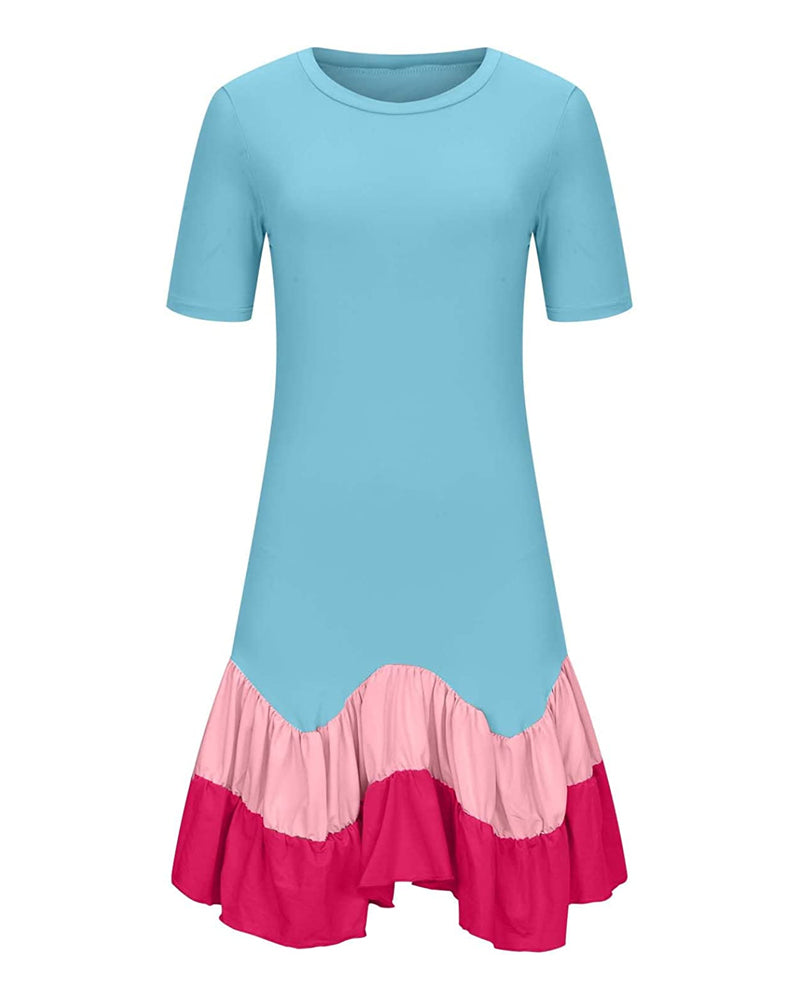 Ruched Babydoll Dress