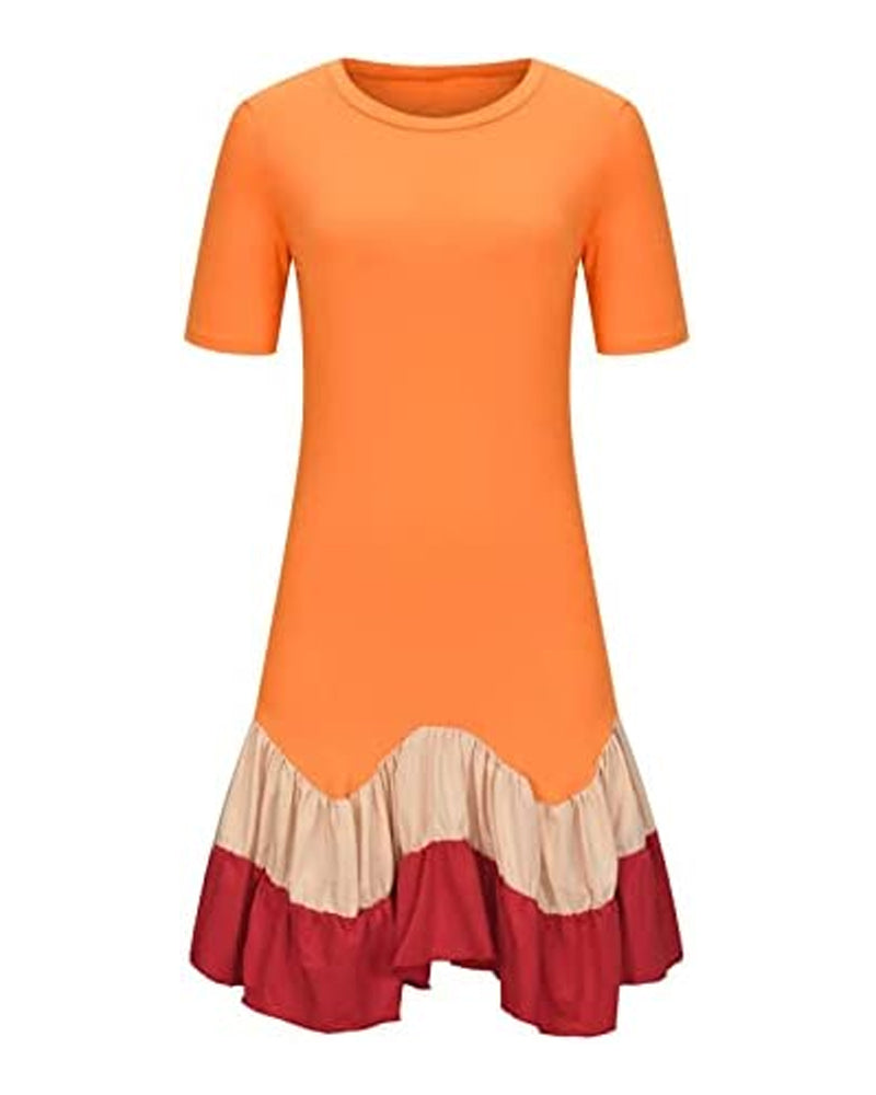Ruched Babydoll Dress