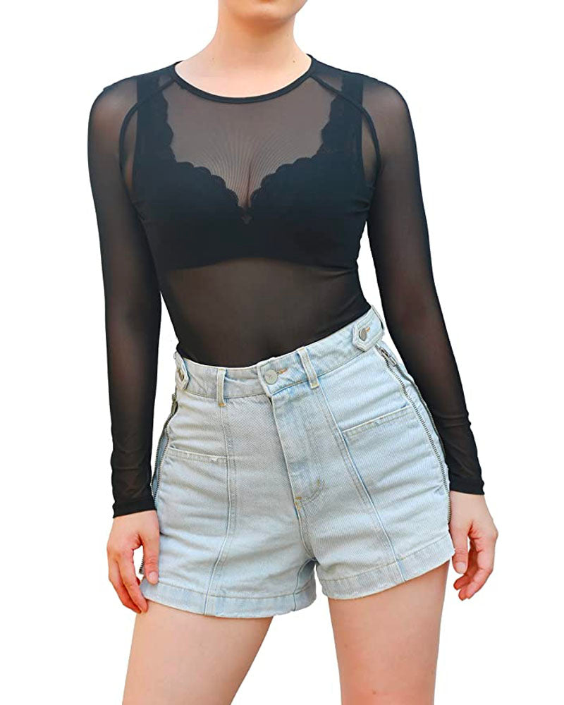 SHEER TOP